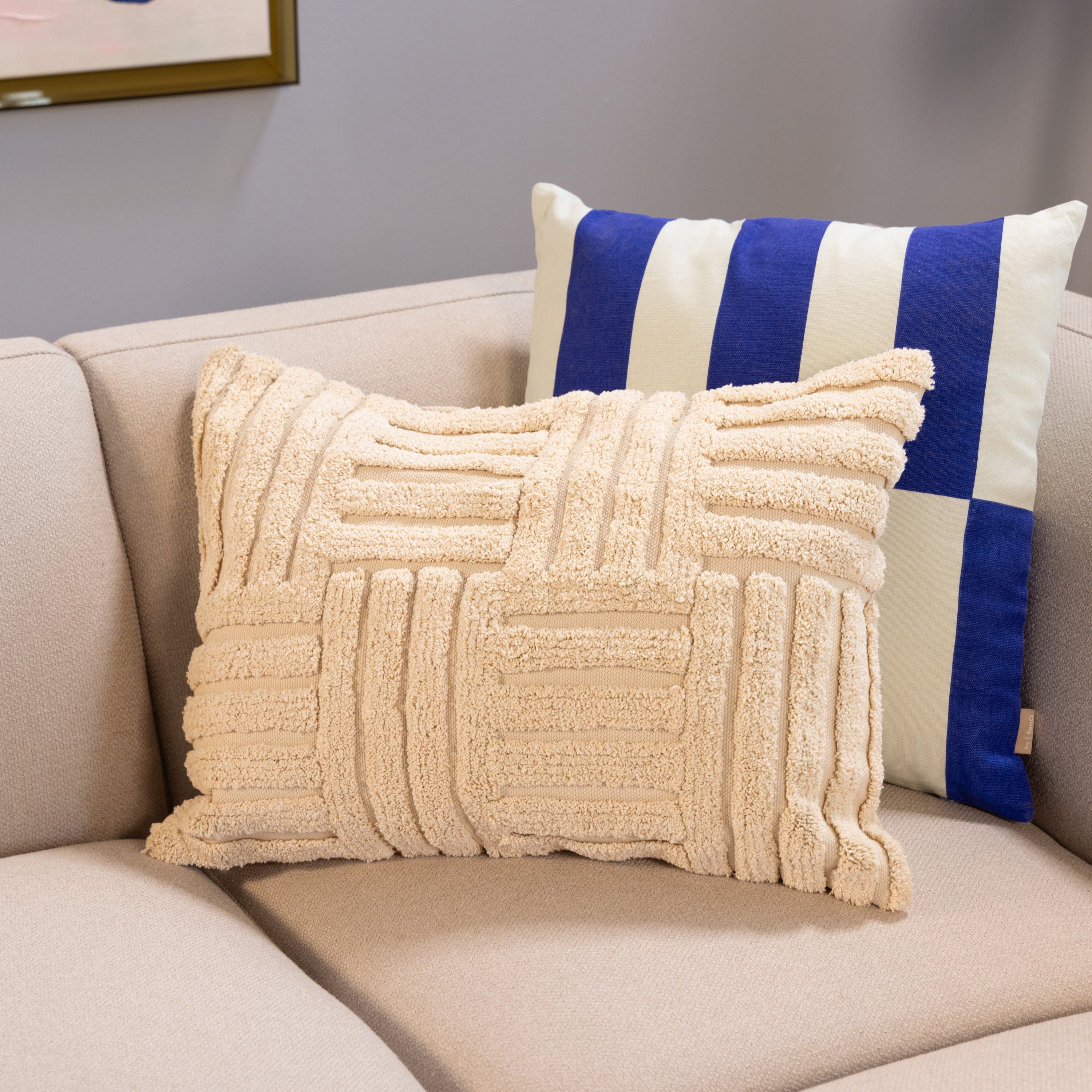 by fonQ Forma Sierkussen 40 x 60 cm - Crème