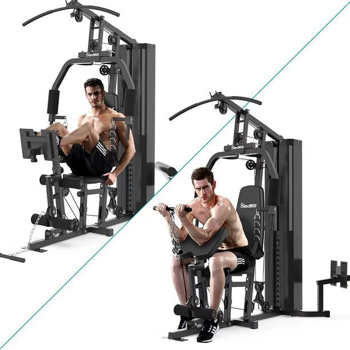 Home Gym Multifunctional Full Body Home Gym Equipment WLSCM-1148L - Image 2