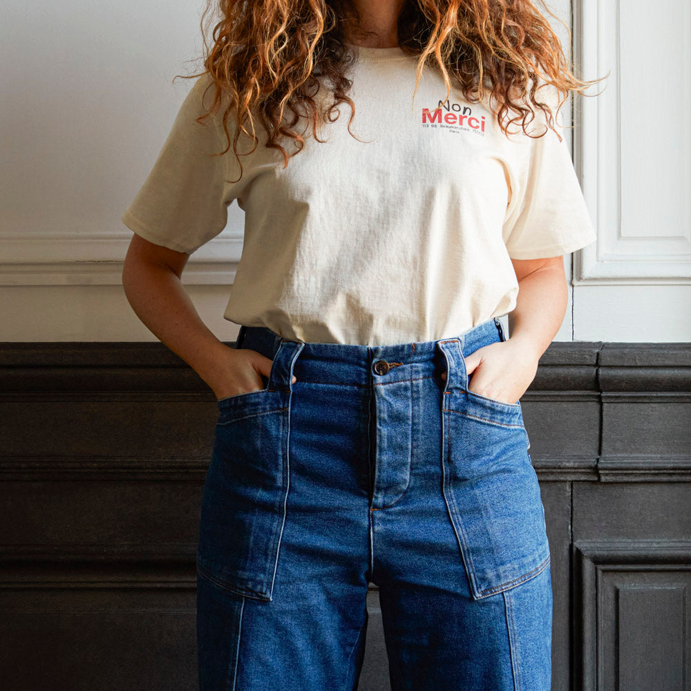 Merci - T-Shirt unisexe Non Merci 