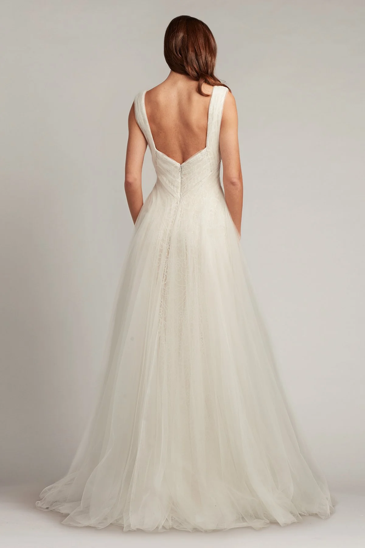 Alamo Dot Embroidered Bridal Gown - Special Events Unlimited