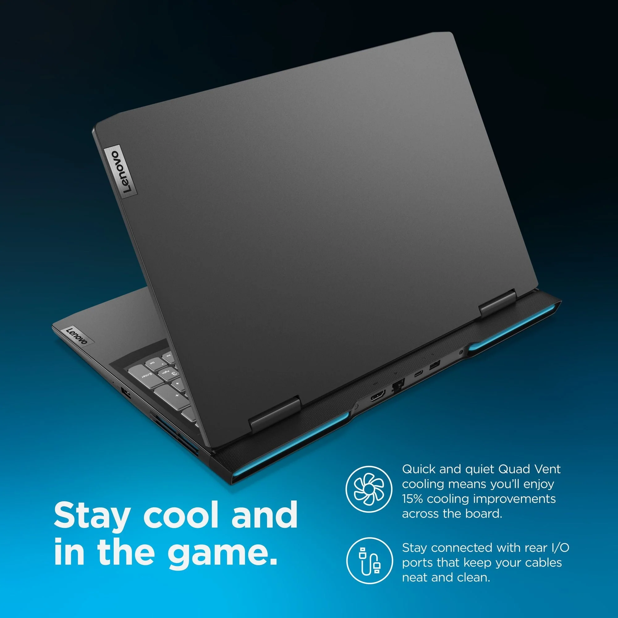 Lenovo Ideapad Gaming 3 15.6" FHD 120Hz Gaming Laptop AMD Ryzen 5 7535HS 8GB RAM 512GB SSD NVIDIA GeForce RTX 2050 4GB - Image 13