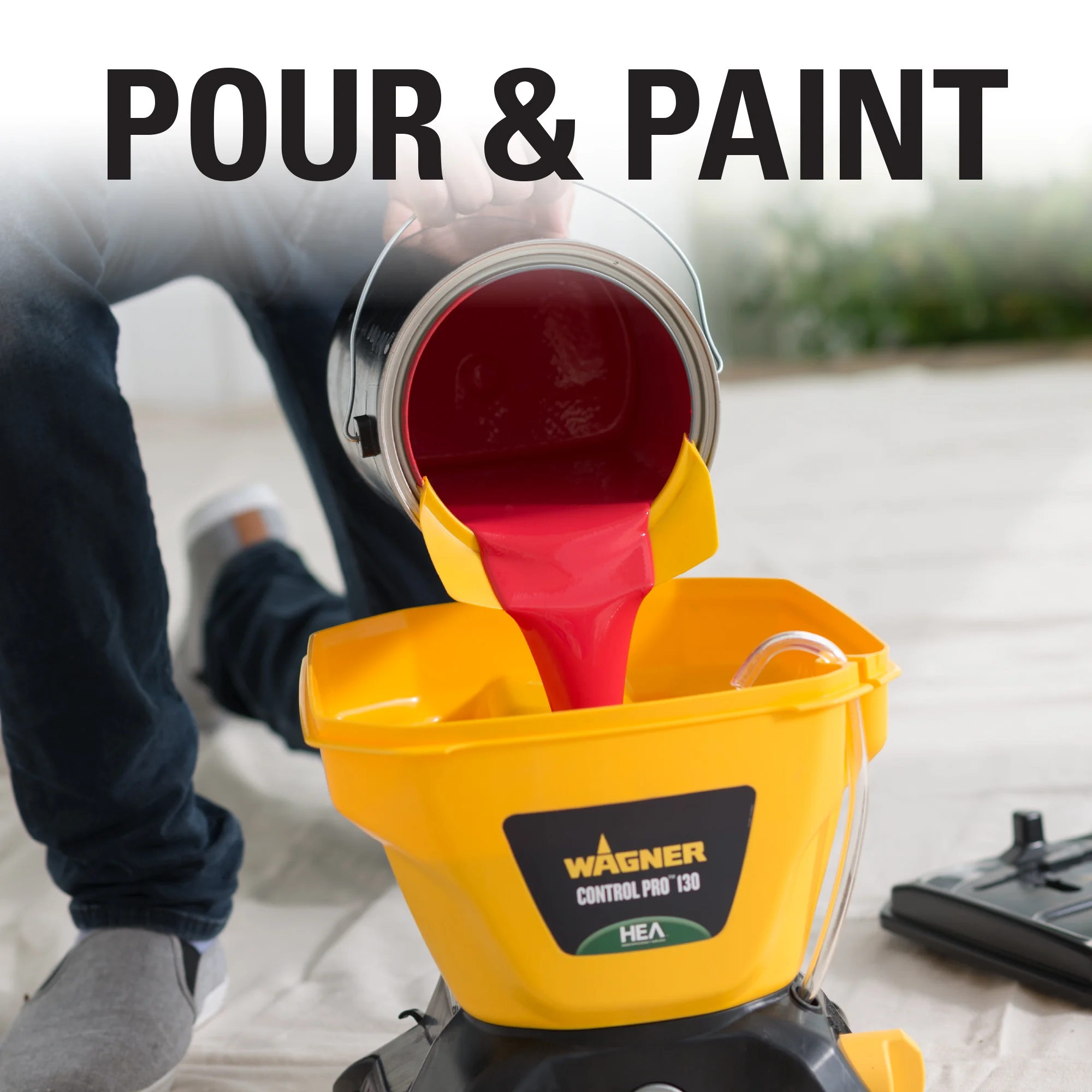 Wagner 0580678 Control Pro 130 Power Tank Paint Sprayer, High Efficiency Airless with Low Overspray - Image 4