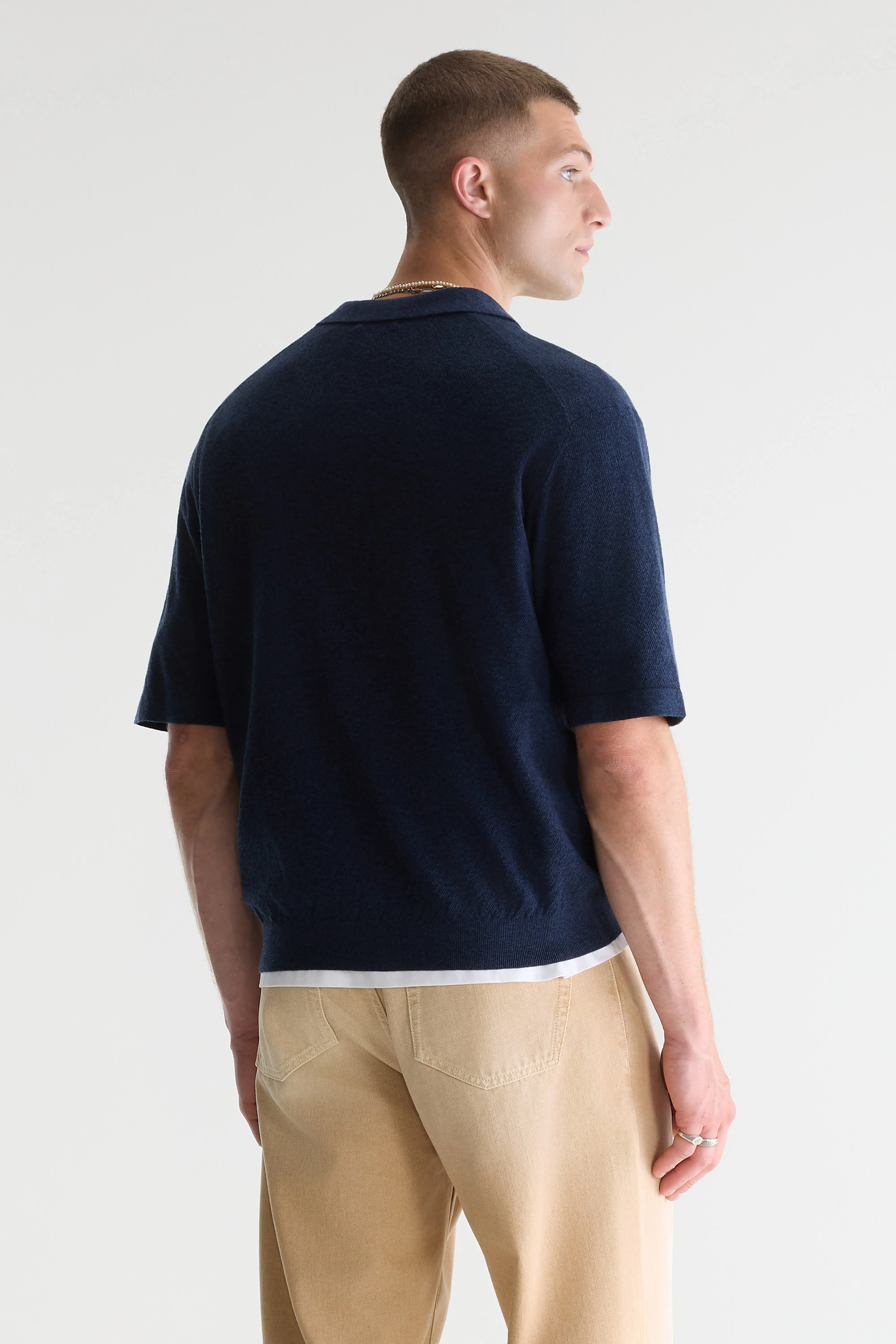 Bellerose Alosh relaxed polo sweater (261 / M / ODYSEE)