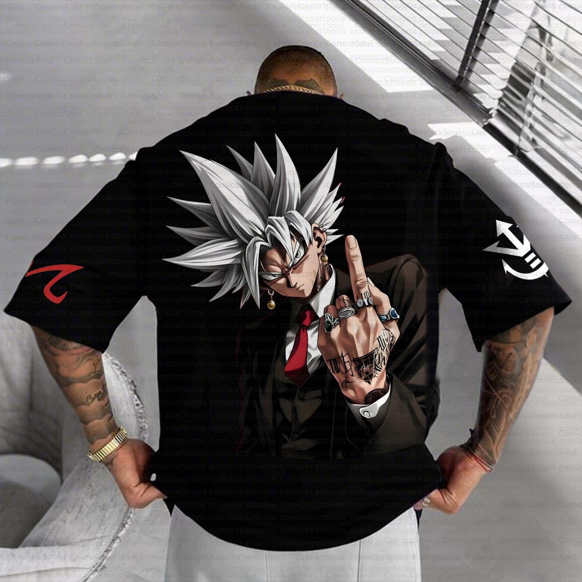 Unisex Anime Inspired Vintage T-Shirt