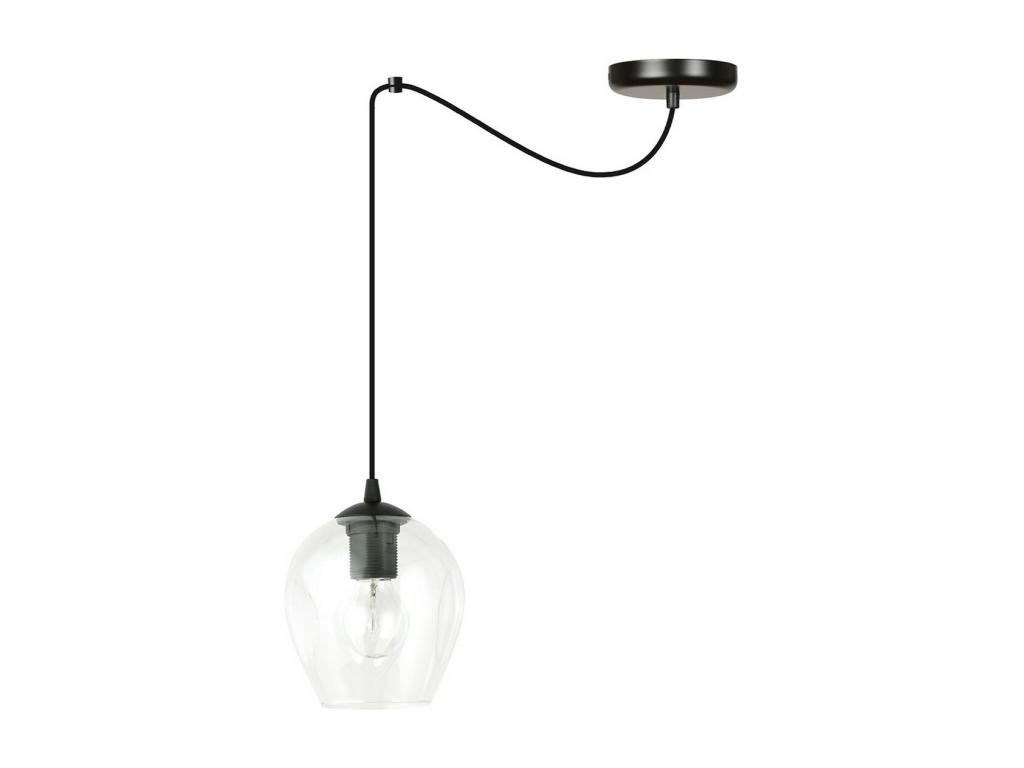 Lámpara de Suspensión Level, Negro, 14x200x14 cm, hogardiseno