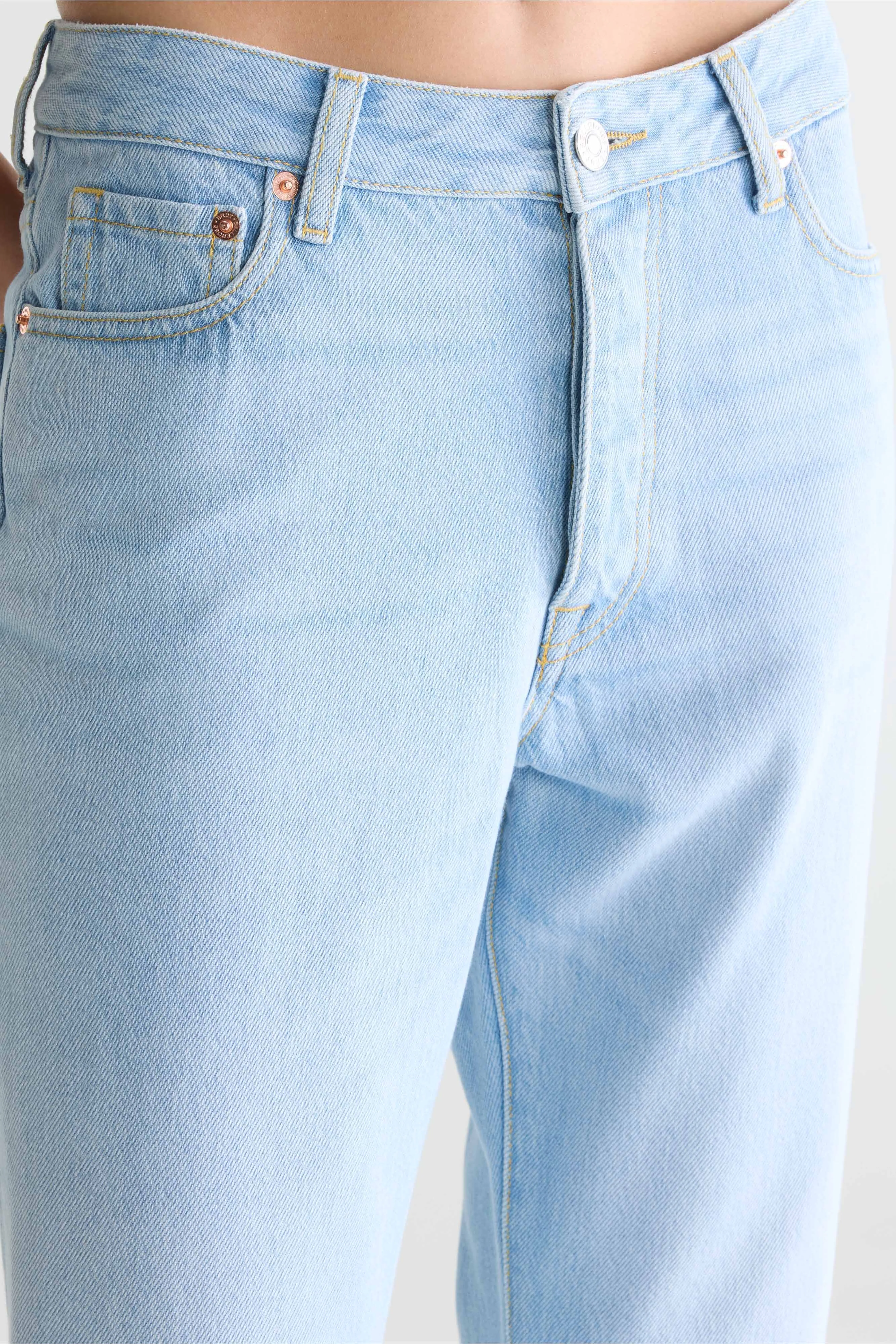 Bellerose Denim N. 61 - Wide vintage blue jeans (252 / W / VINTAGE LT BLUE)