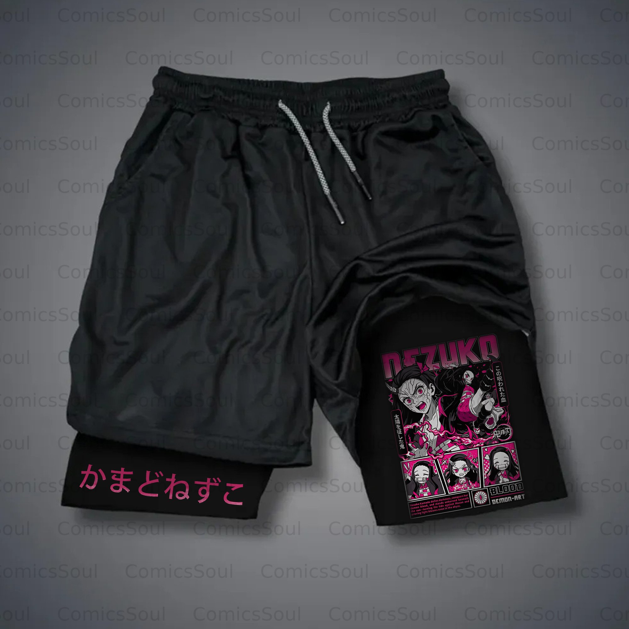 Unisex Casual Anime Streetwear Shorts