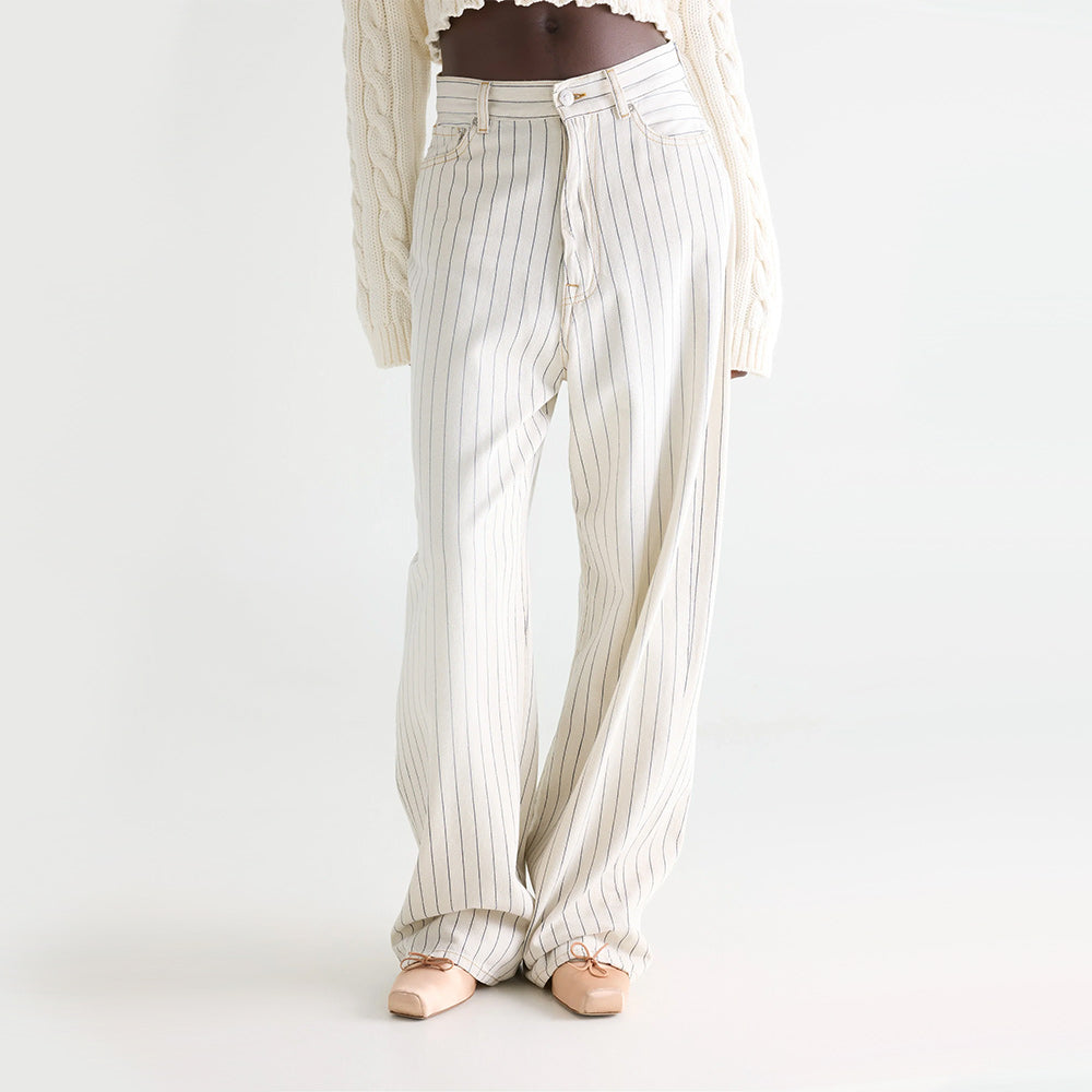 Bellerose - Jean baggy n.68 - Écru