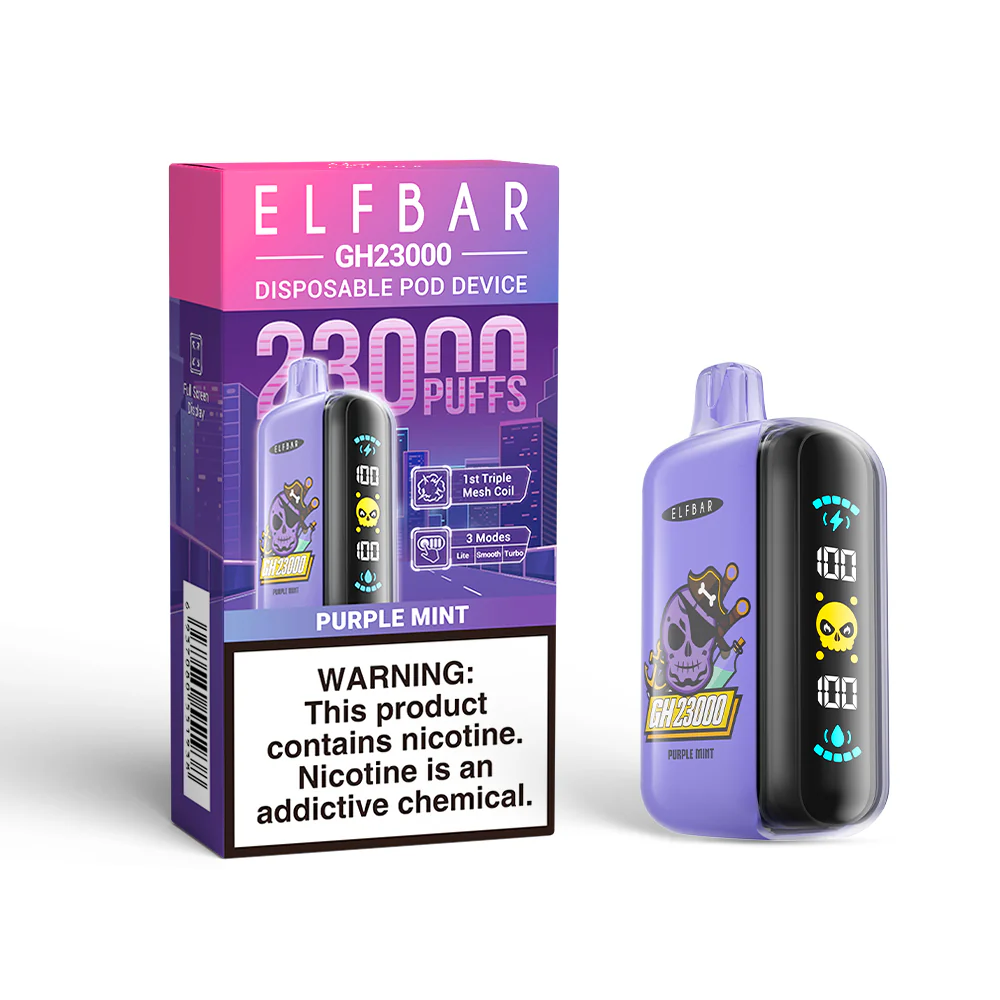 ELFBAR GH23000 kertakäyttöinen sähkötupakka (kaikki maut)