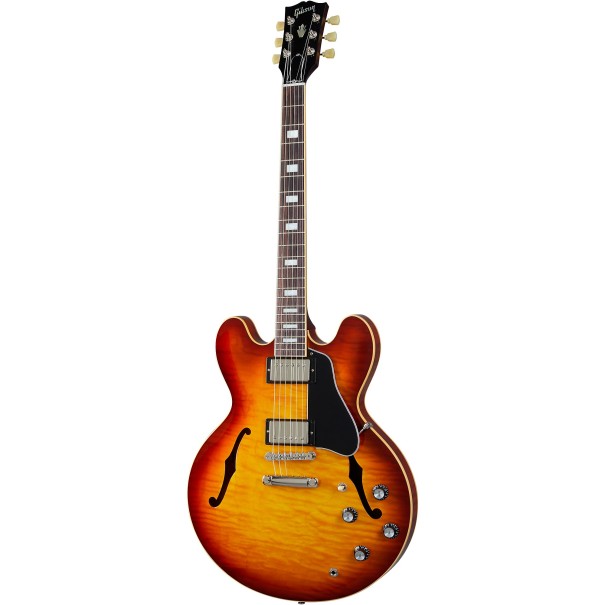 WAYFAIR Gibson ES-335 Figured Semi-Hollow Electric Guitar Iced Tea