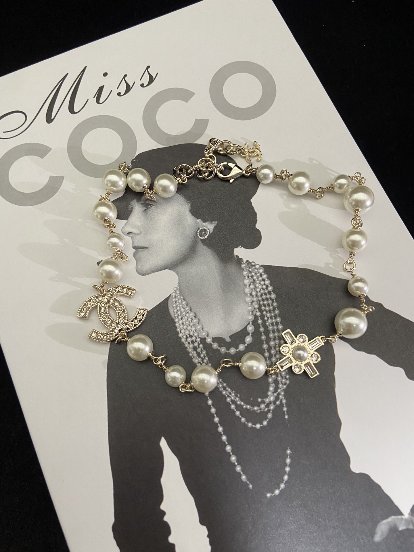 Chanel Pearl Brooch Earrings Bracelet Necklace - Original Replica Club