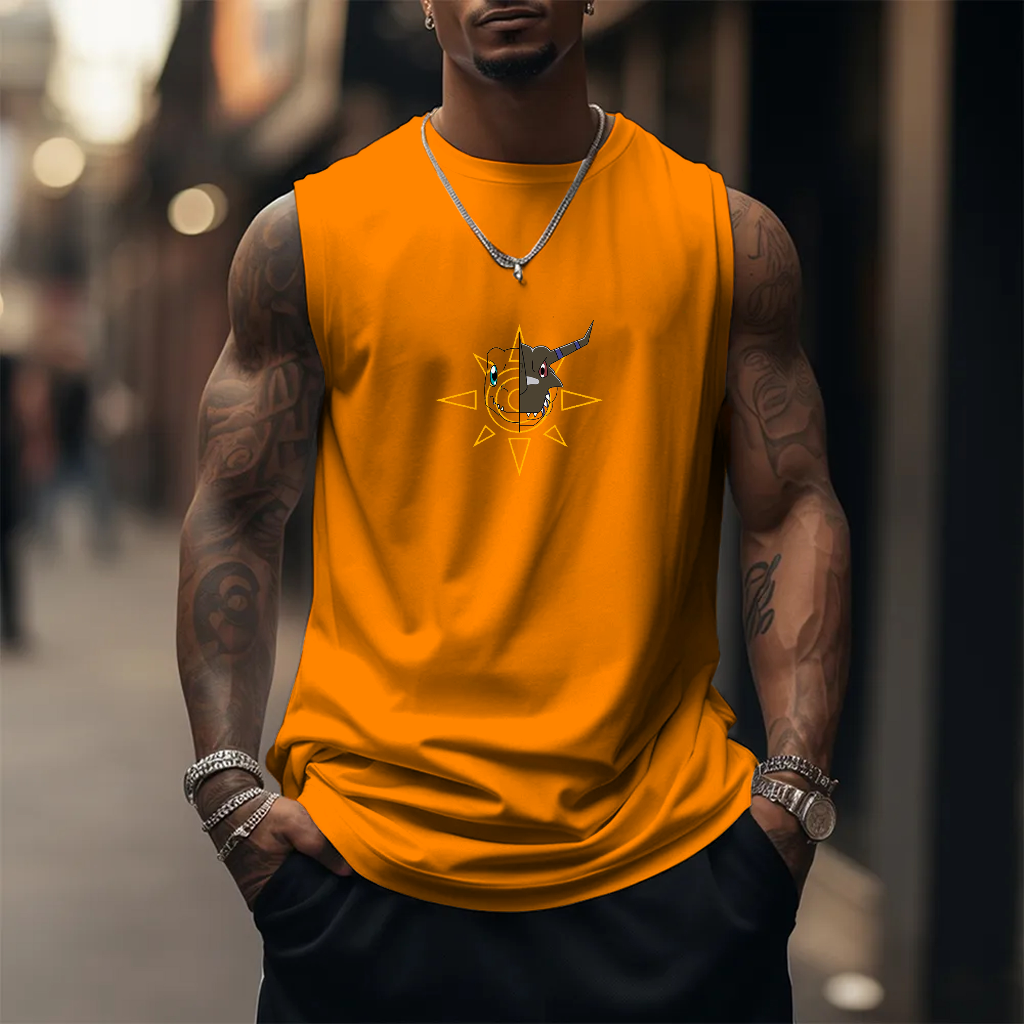 Unisex  “Comicssoul” Casual Anime  Tank Top