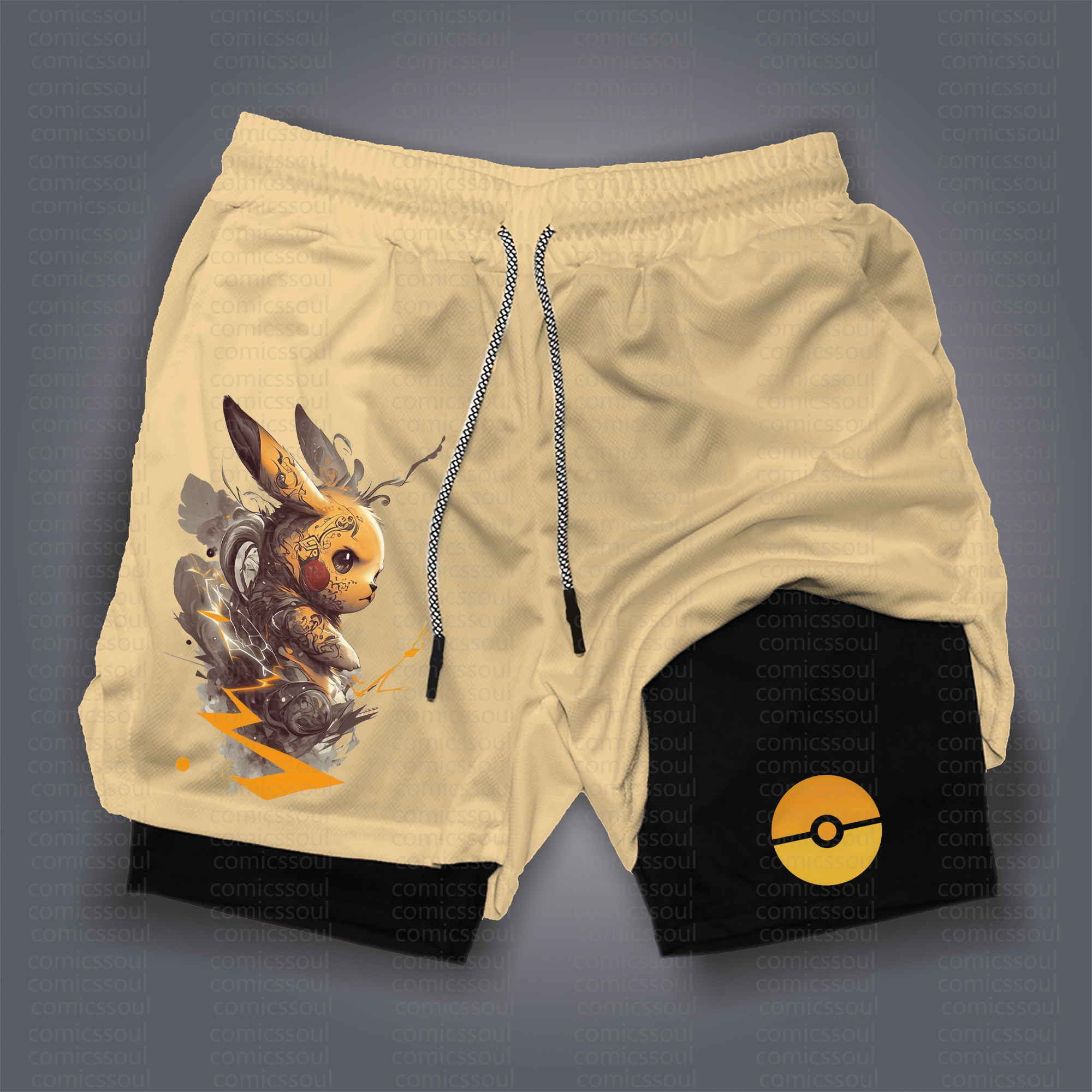 Unisex Casual Anime Streetwear Shorts 丨Comicssoul