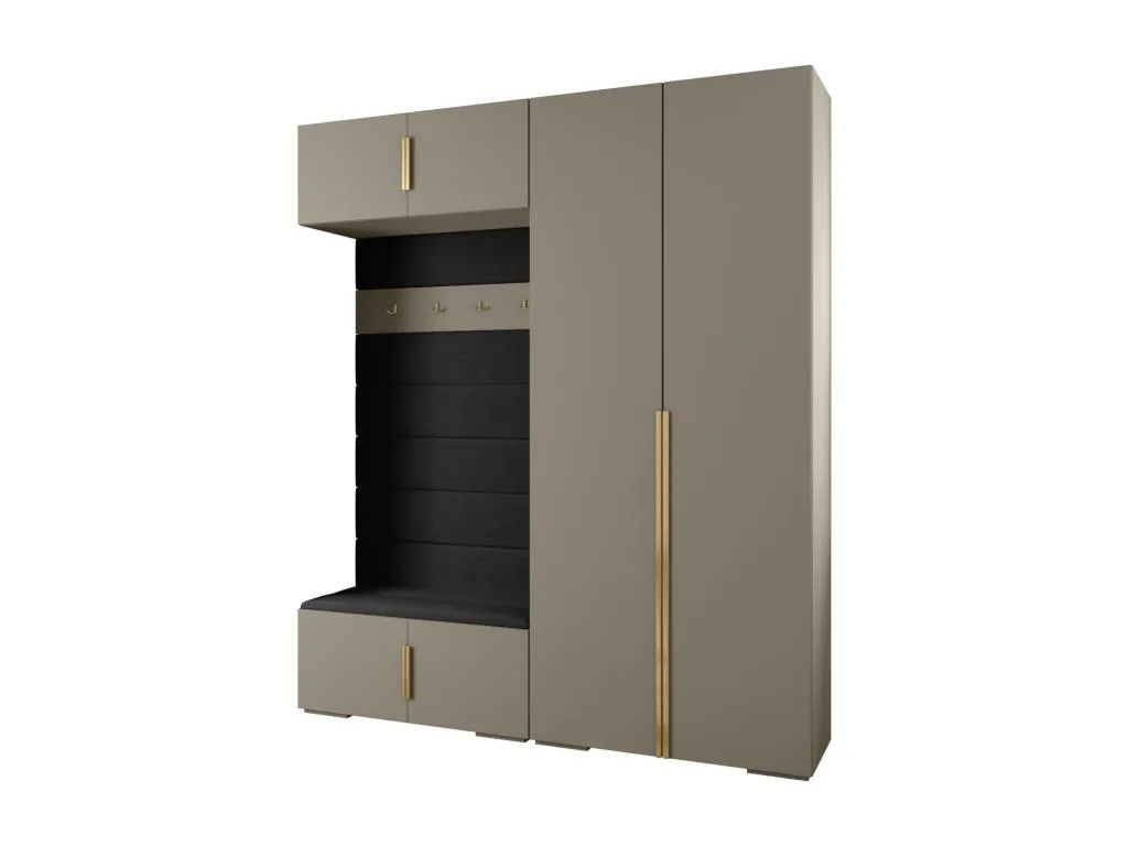 Luxmbls 1 armario con puertas batientes 236.7/200/47 81056TJPS