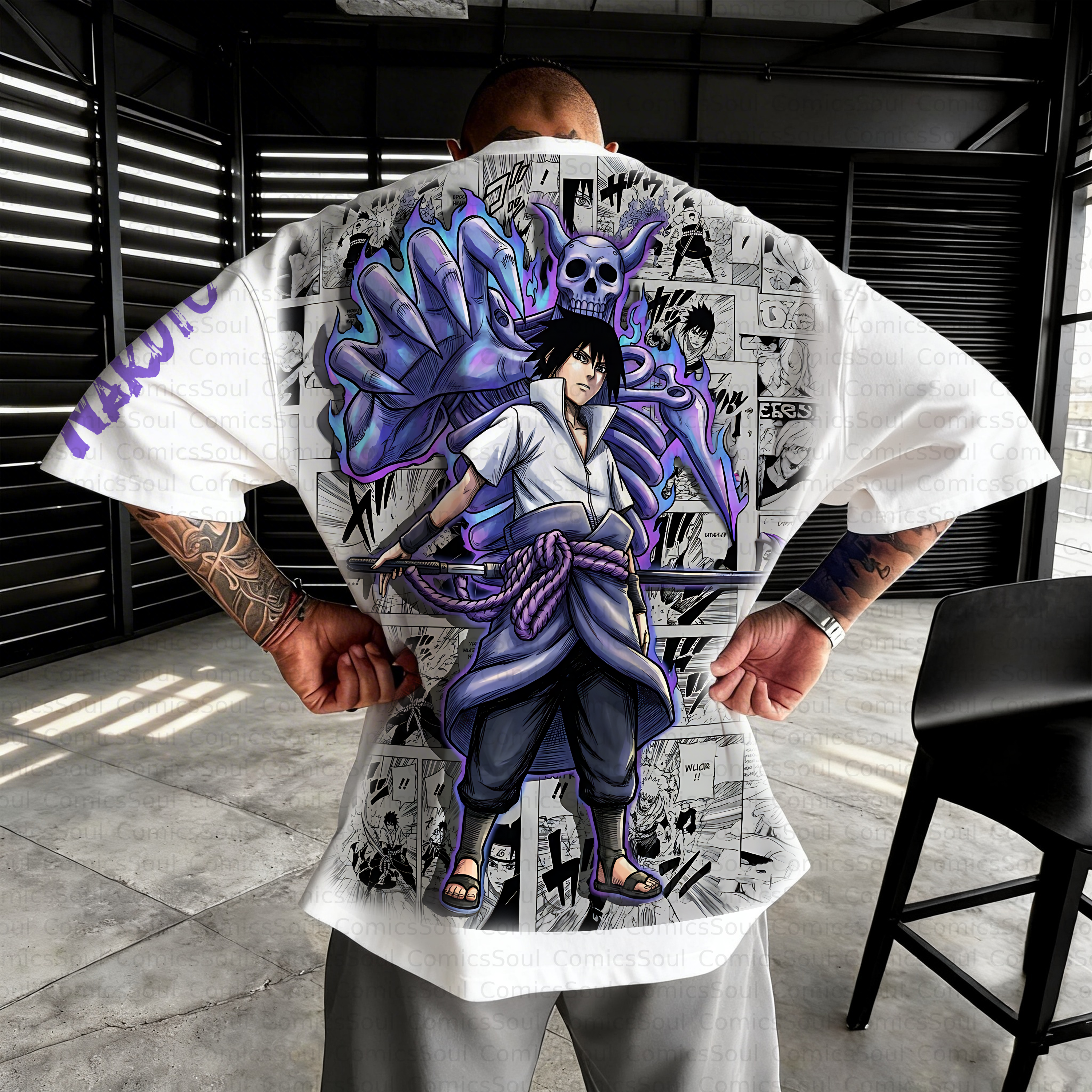Unisex Anime Inspired Vintage T-Shirt