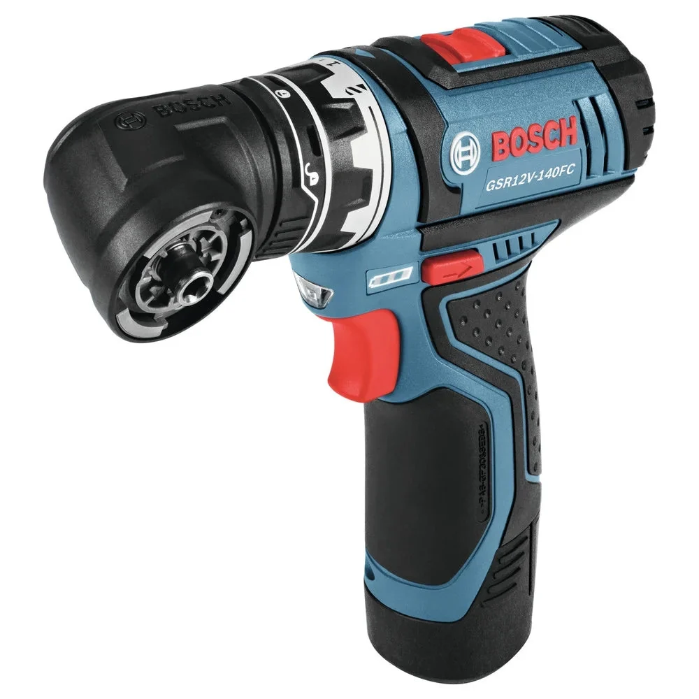 Bosch Refurbished Cordless Drill Driver 12V 2Ah 265In-Lbs 1300RPM 5 Piece - GSR12V-140FCB22 - Image 4 Bosch Refurbished Cordless Drill Driver 12V 2Ah 265In-Lbs 1300RPM 5 Piece - GSR12V-140FCB22 - Image 4