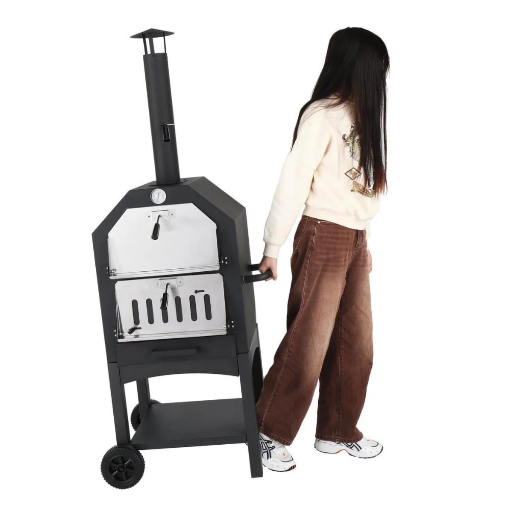 Portable Outdoor BBQ Pizza Oven - Image 3