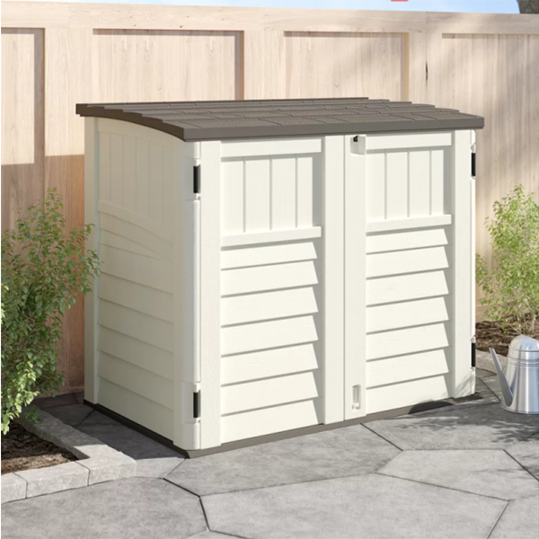 WAYFAIR Outdoor 4 Ft. 5 In. W X 2 Ft. 9 In. D Horizontal Storage Shed