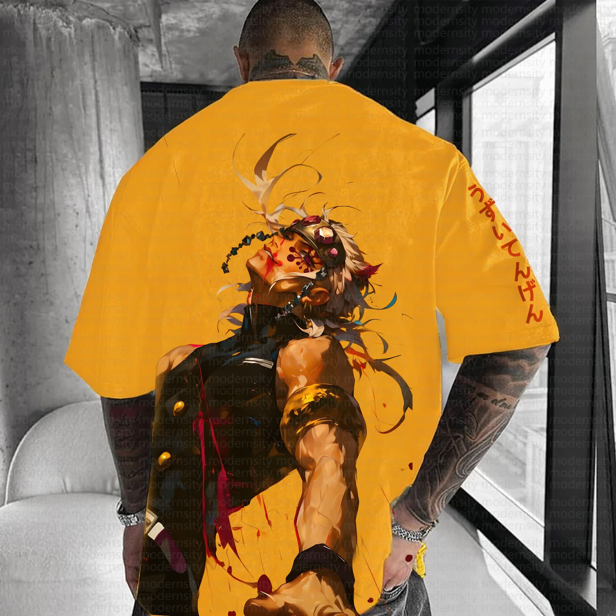 Unisex Anime Inspired Vintage T-Shirt丨Comicssoul