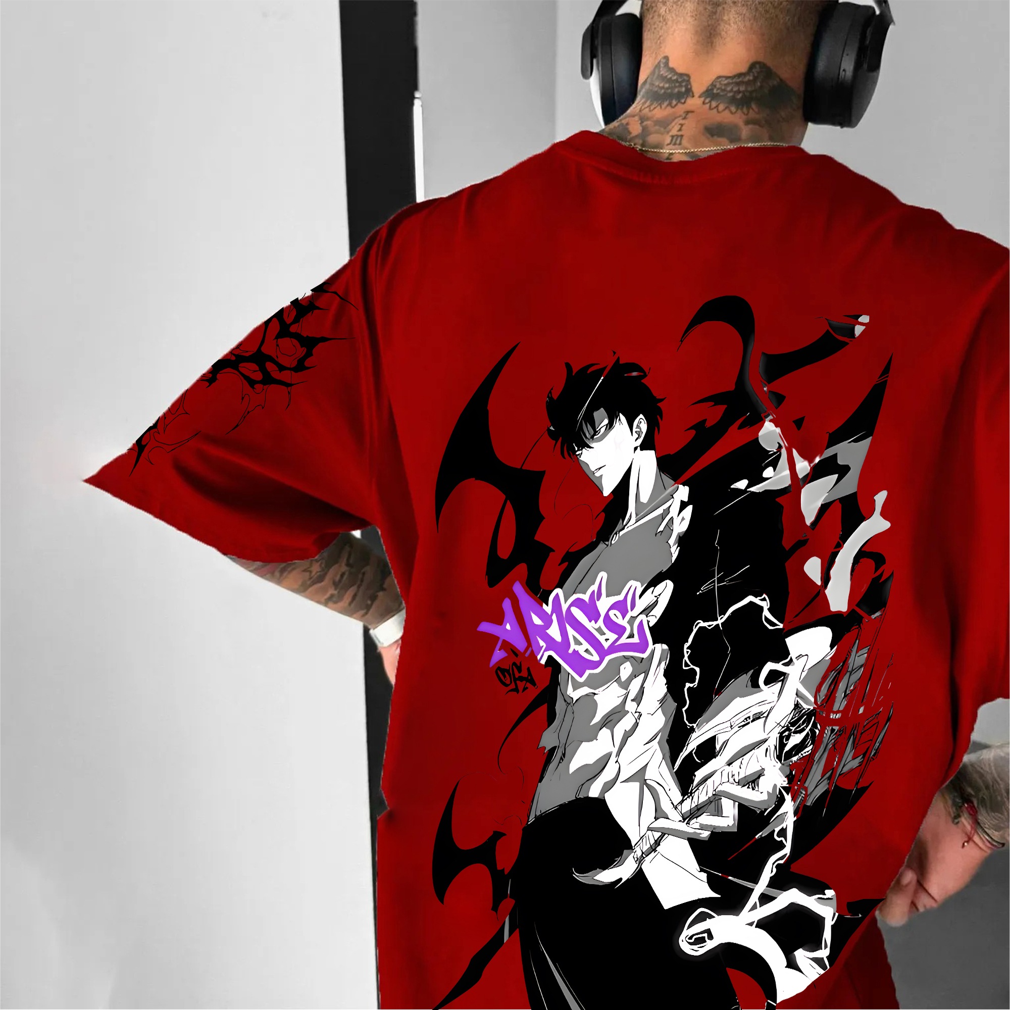 Unisex Anime Inspired Vintage T-Shirt
