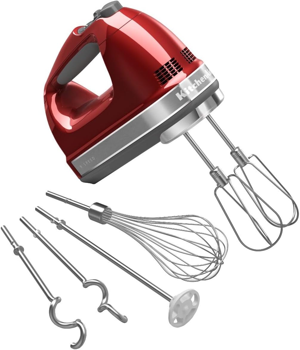 WAYFAIR KitchenAid 9-Speed Hand Mixer With Turbo Beater II Accessories And 5 Cup Food Chopper - White