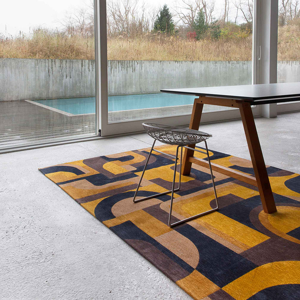 Louis de Poortere Yellow Meyer Vloerkleed 240 x 340 cm - Nuance