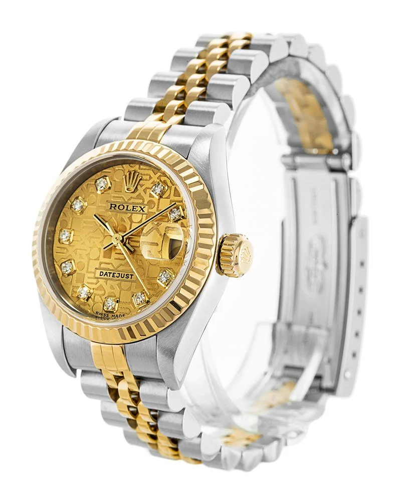 Rolex Datejust 26mm Gold Dial 79173