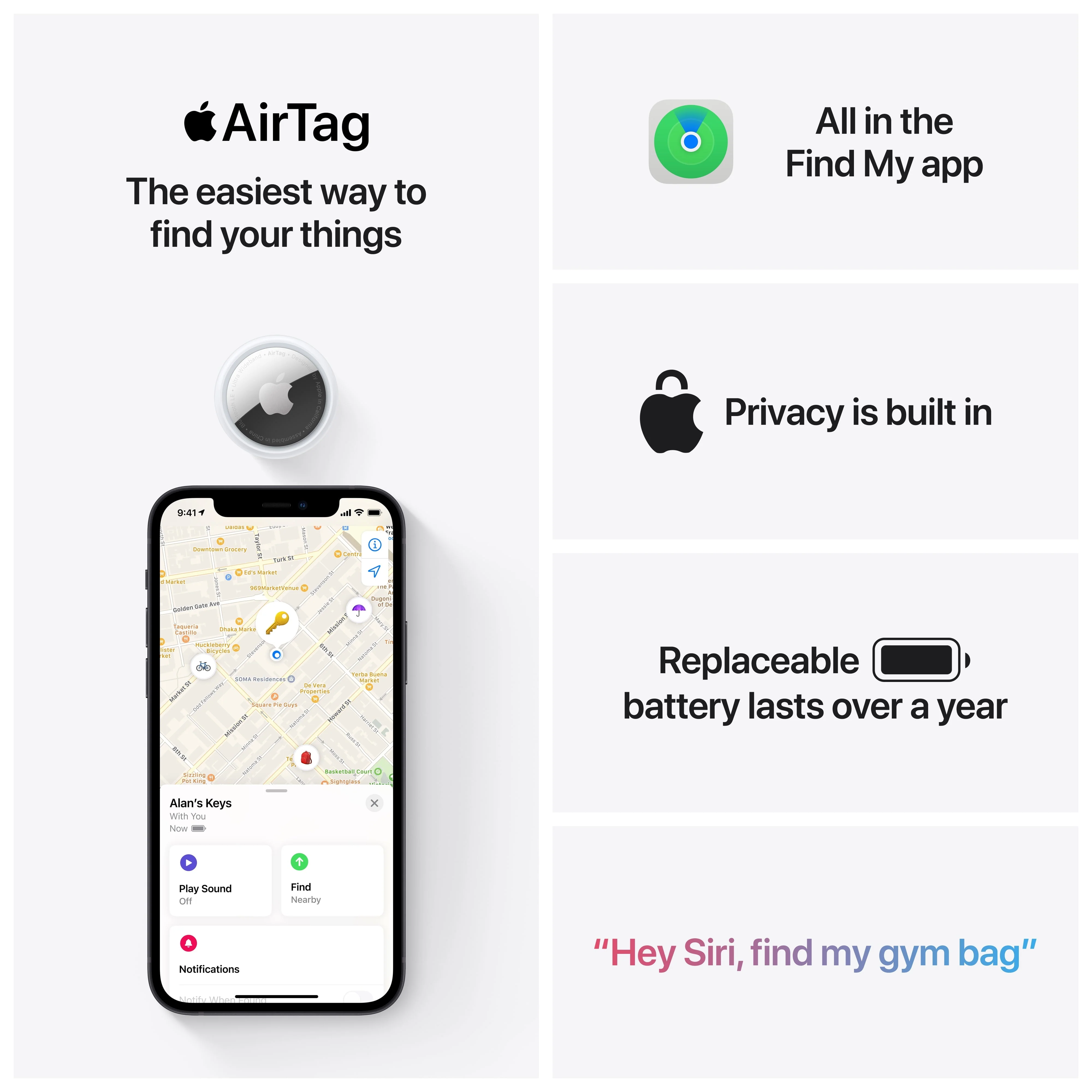 Apple AirTag - 4 Pack - Image 8