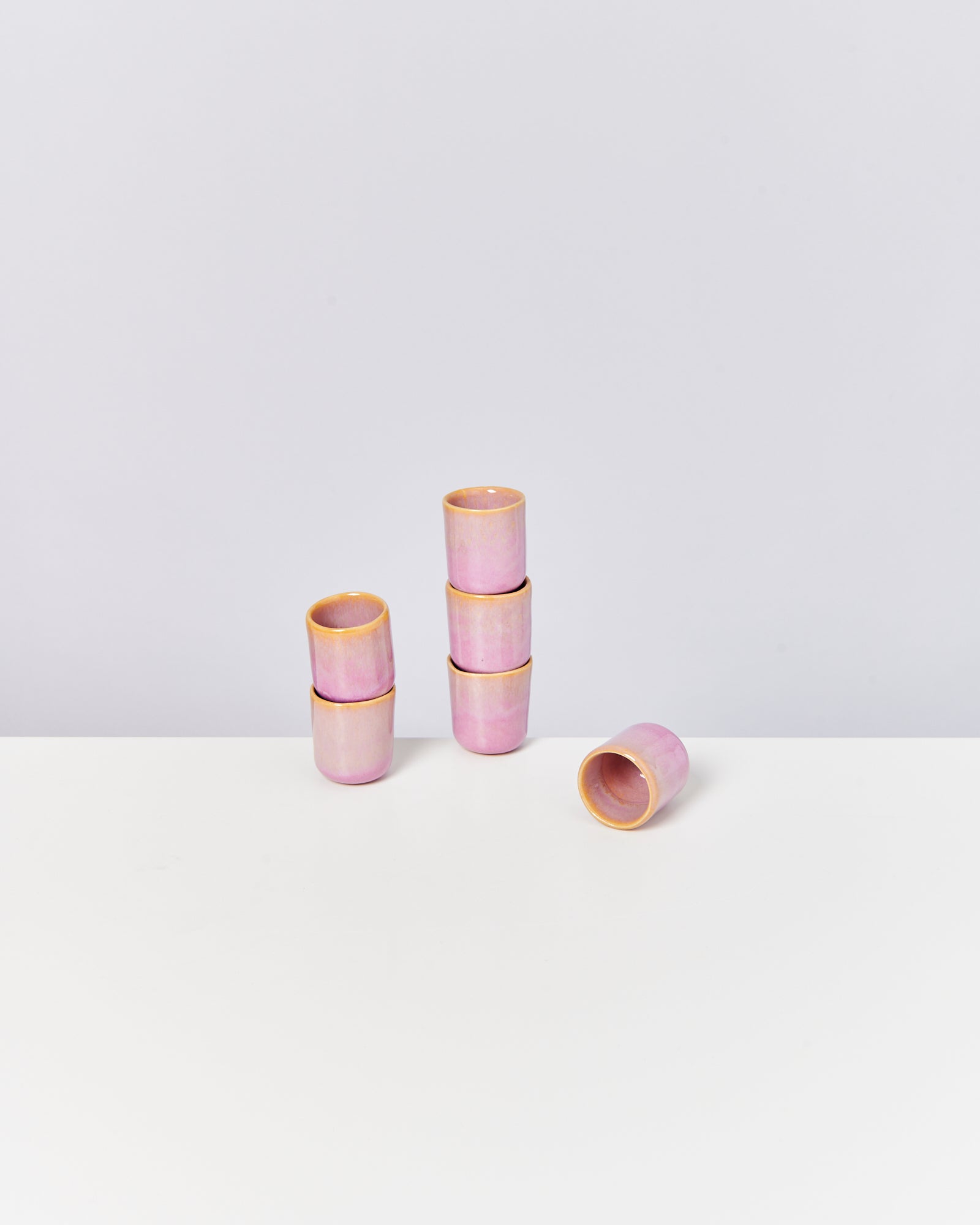 Copa Alto Espressobecher gelb rosé