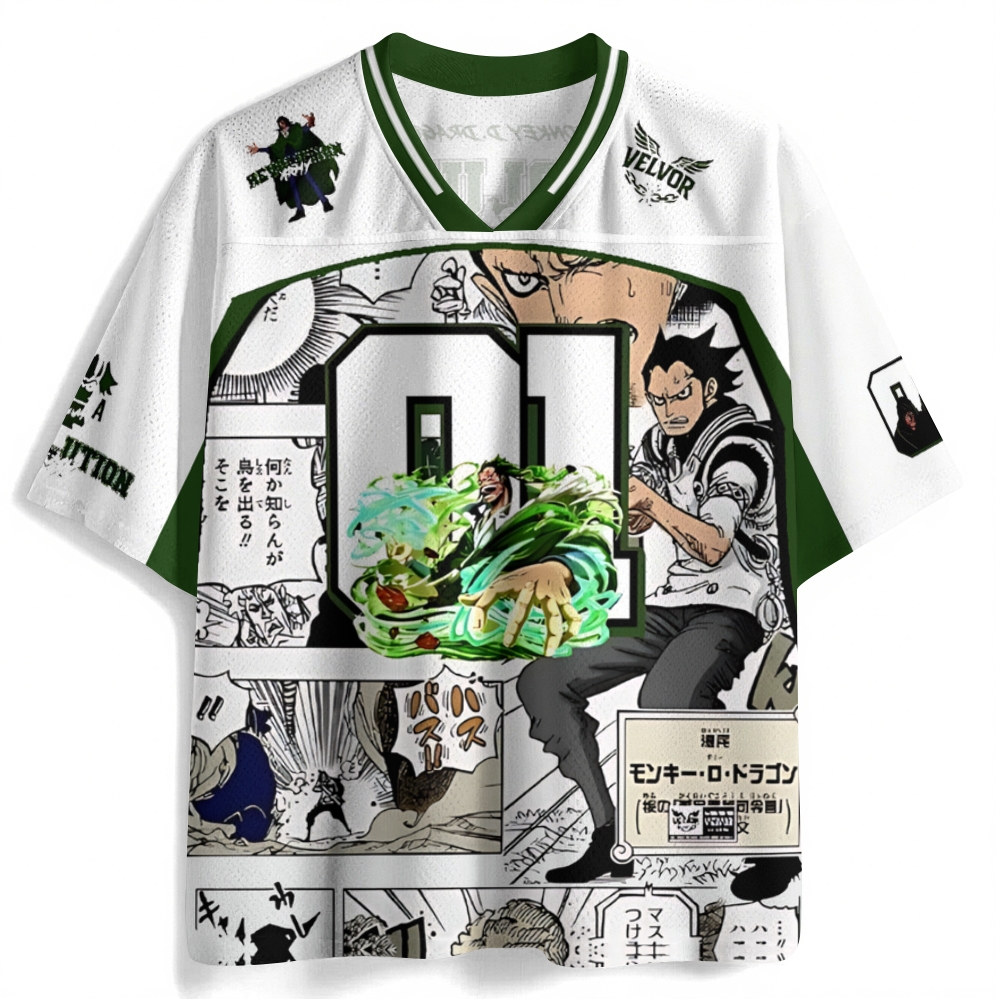 One Piece Anime Football Jersey