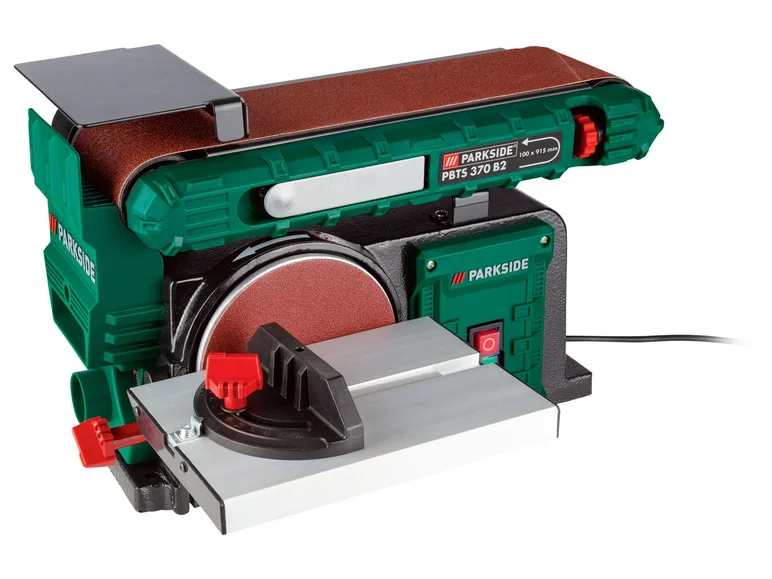 PARKSIDE Band- und Tellerschleifer PBTS 370 B2, 370 W