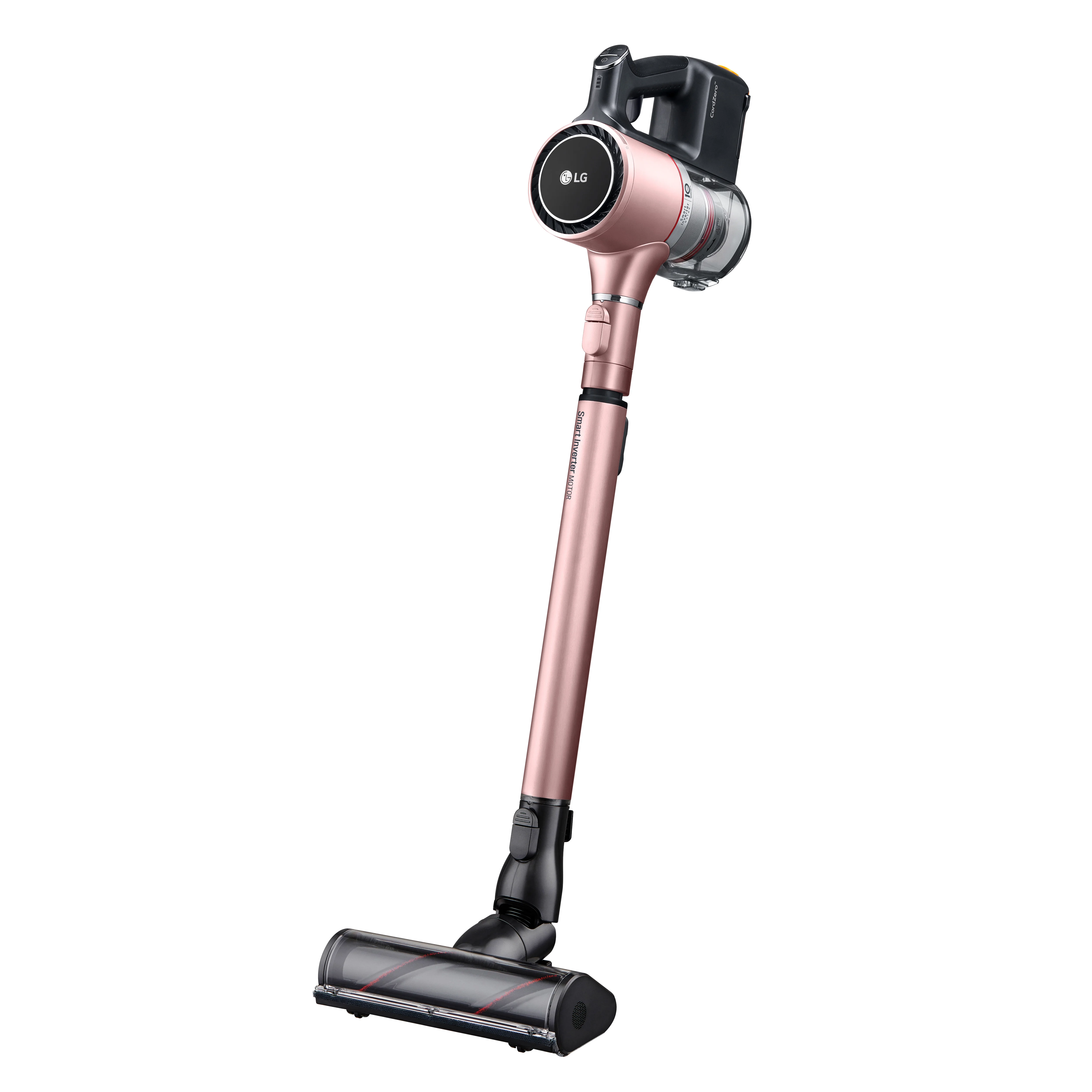 LG Cord Zero A9 Cordless Stick Vacuum - A912PM, Lightweight, Powerful Suction, Pet Hair, Hard Floor, Carpet, HEPA Filter, Self-Cleaning Brushroll, LED Headlights, Rechargeable, Multi-Surface - Image 2