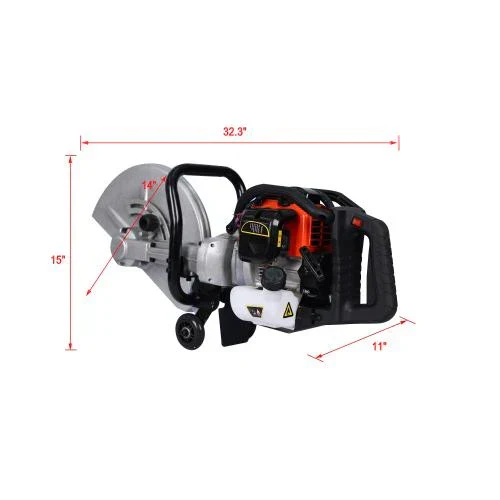 14 Inch 52cc 2 Stroke Gas Powered Concrete Cut Off Saw Without Blade - Image 6 14 Inch 52cc 2 Stroke Gas Powered Concrete Cut Off Saw Without Blade - Image 6