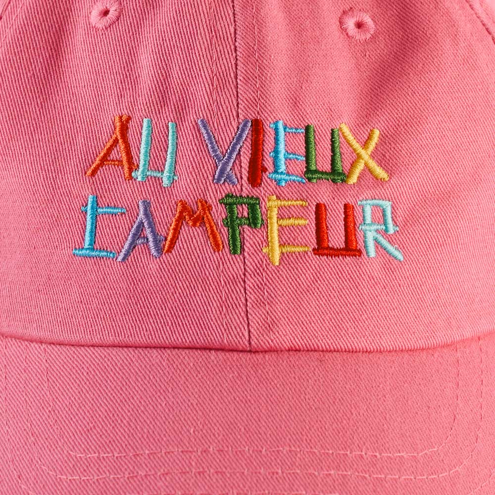 Au Vieux Campeur - Casquette Kids Campeur - Rose