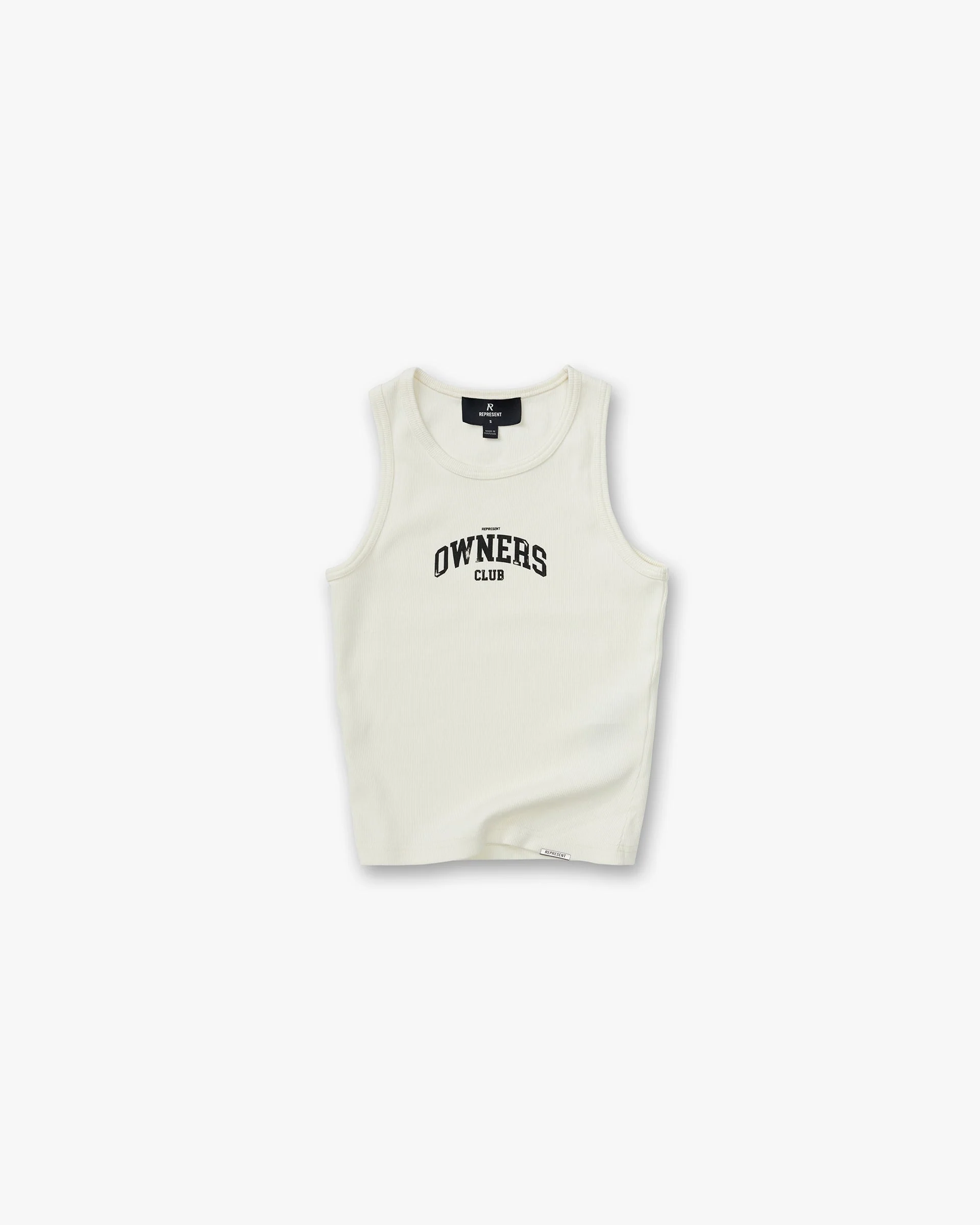 Represent Owners Club Rib Vest - Chalk