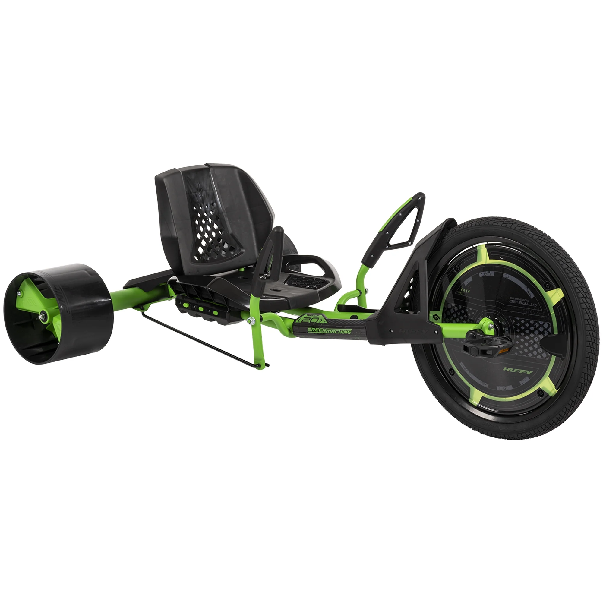 Huffy 20" Green Machine Drift Trike, Fits Riders Ages 8+ Years, Drift and Spin, Green/Black, Unisex, Kids - Image 19