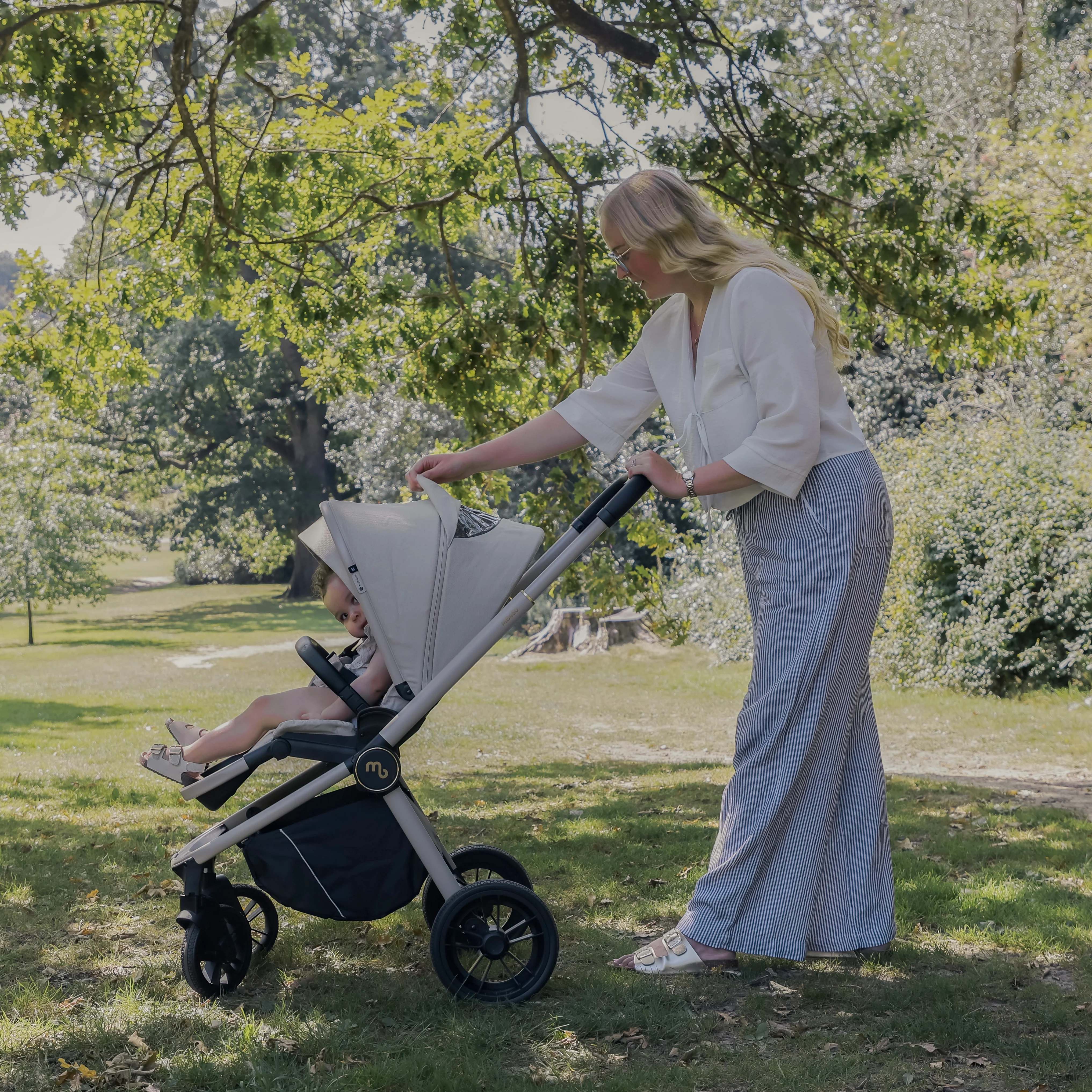 Mybabiie MB450 Pushchair - Ivory