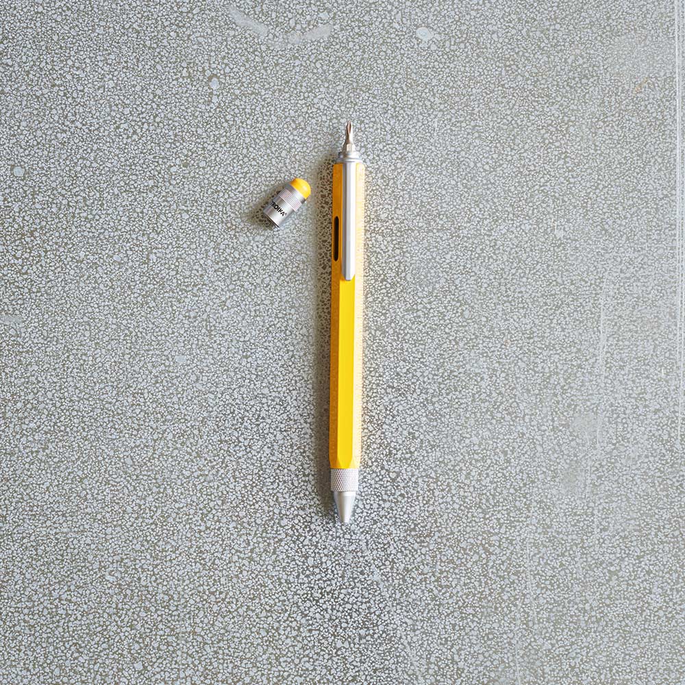Stylo bille multitâche - Jaune