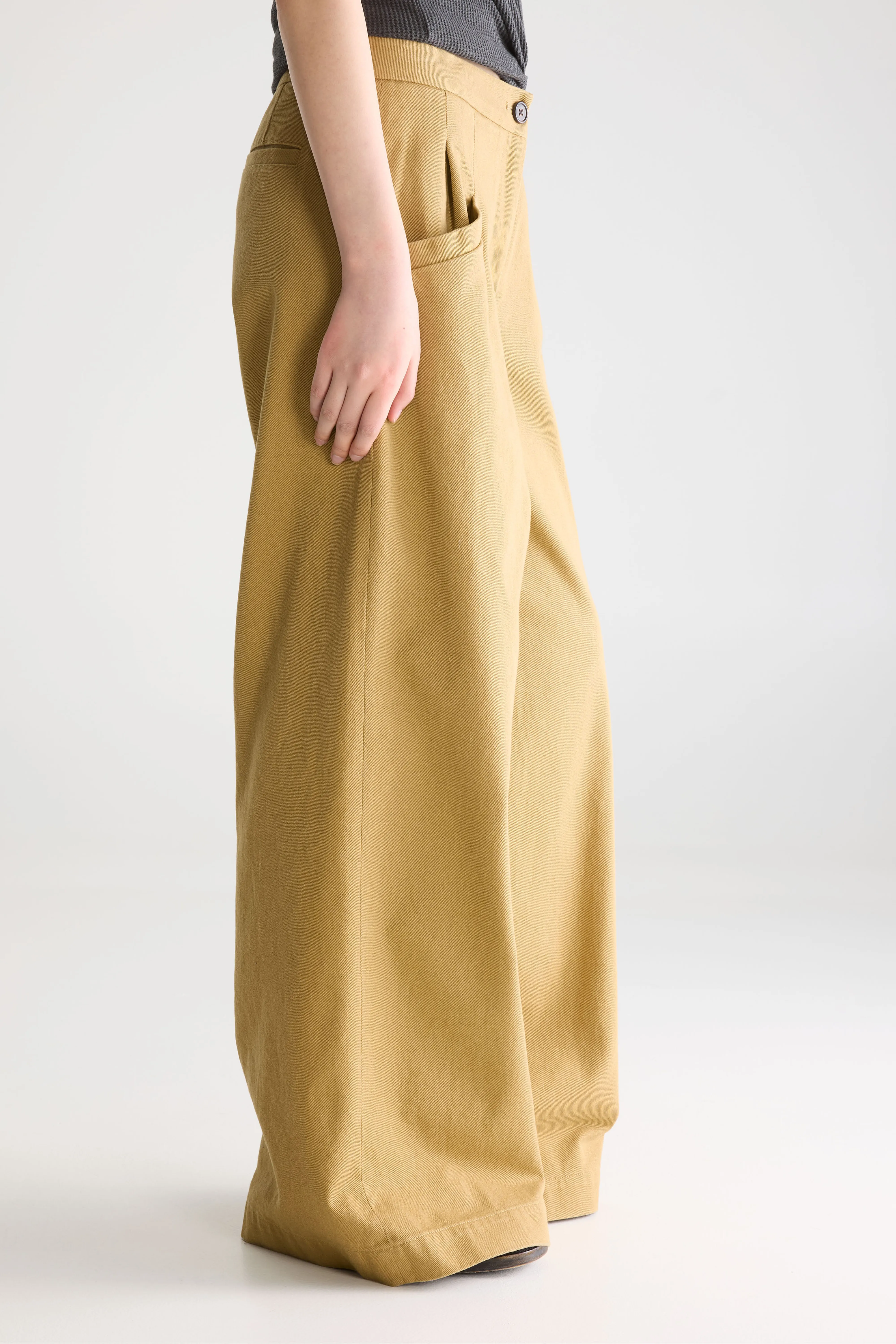 Bellerose Jesper wide trousers (261 / W / SAHARA)