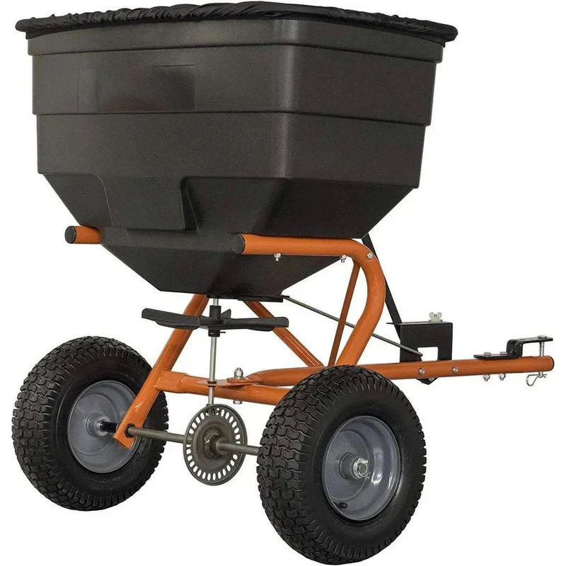185 lb. Tow Behind Broadcast Spreader