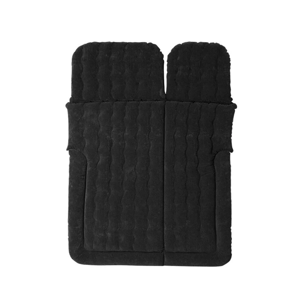 Auto Car Air Mattress Travel Bed PVC Flocking Inflatable Camping Bed with 2 Pillows - Image 7