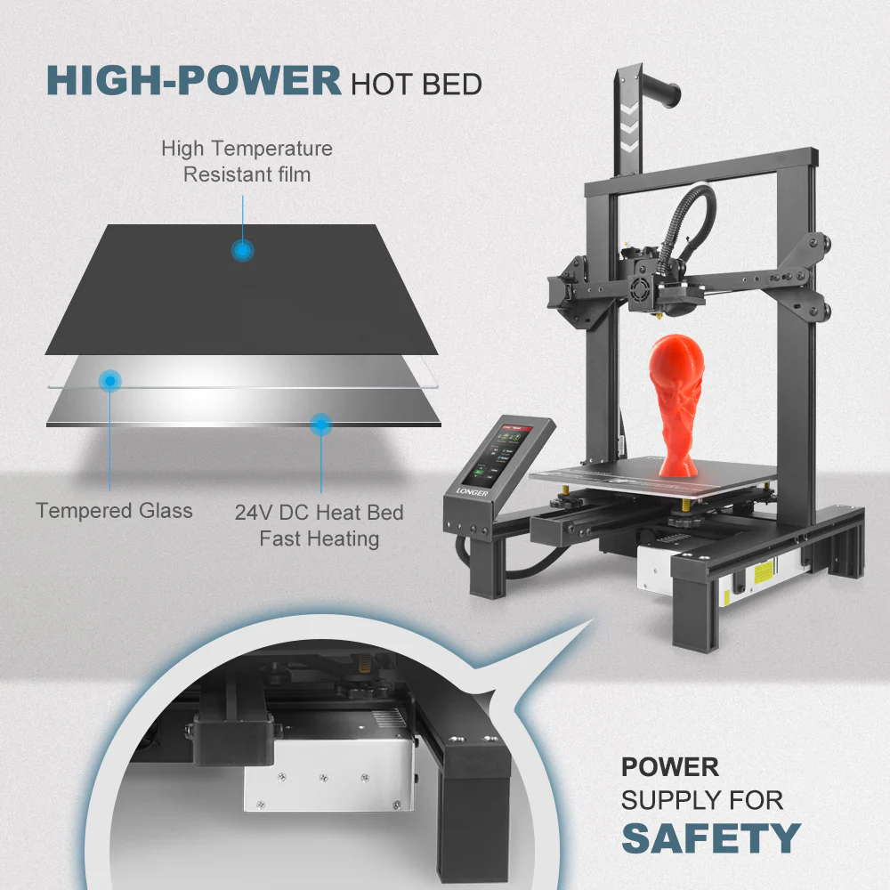 LK4 PRO FDM 3D Printer