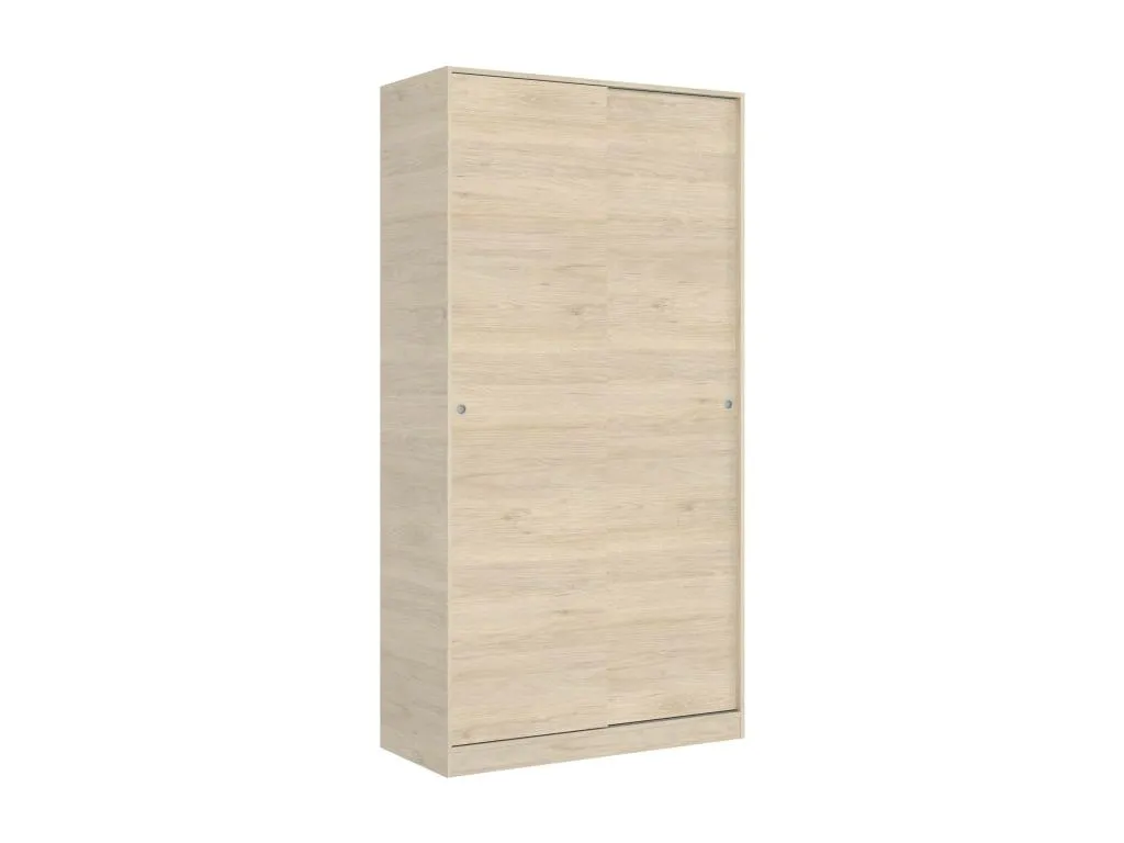 Armario Vivircalido Perchero para dormitorio Armario con 2 puertas correderas 100x50h204 cm Vivircalido 70144onni