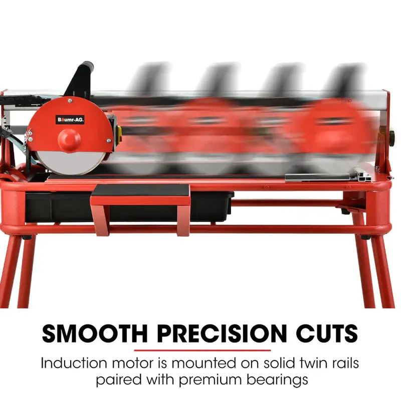 BAUMR-AG Wet Tile Saw, 800W, 200mm Blade, 720mm Max Cut - BTS210 - Image 7 BAUMR-AG Wet Tile Saw, 800W, 200mm Blade, 720mm Max Cut - BTS210 - Image 7
