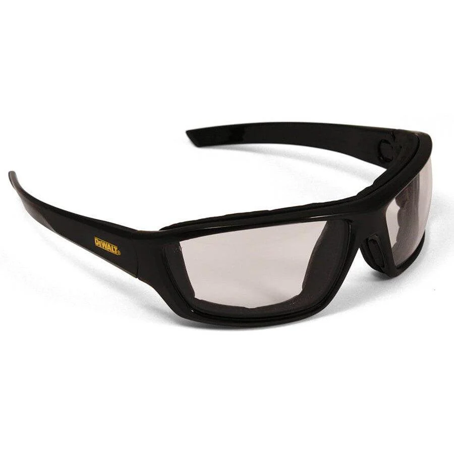 DeWalt Converter Safety Glasses/Goggles Black Frame Indoor-Outdoor Anti-Fog Lens - KTF Painting Interior Exterior