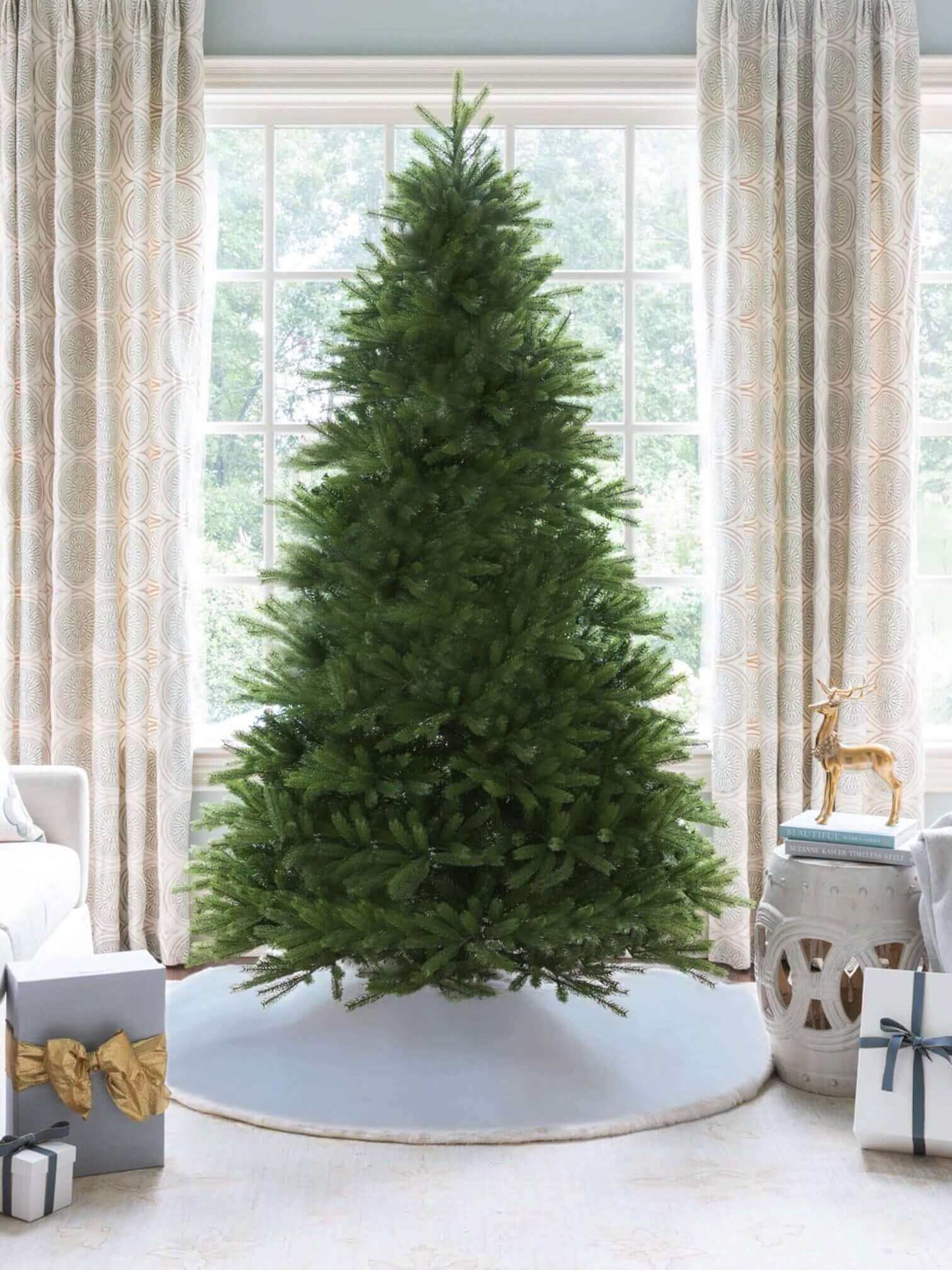 WAYFAIR 6.5' King Fraser Fir Artificial Christmas Tree Unlit