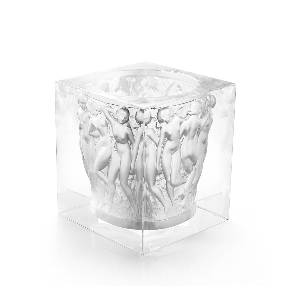 VASE RÉVÉLATION BACCHANTES - CRISTAL INCOLORE, CIRE PERDUE
