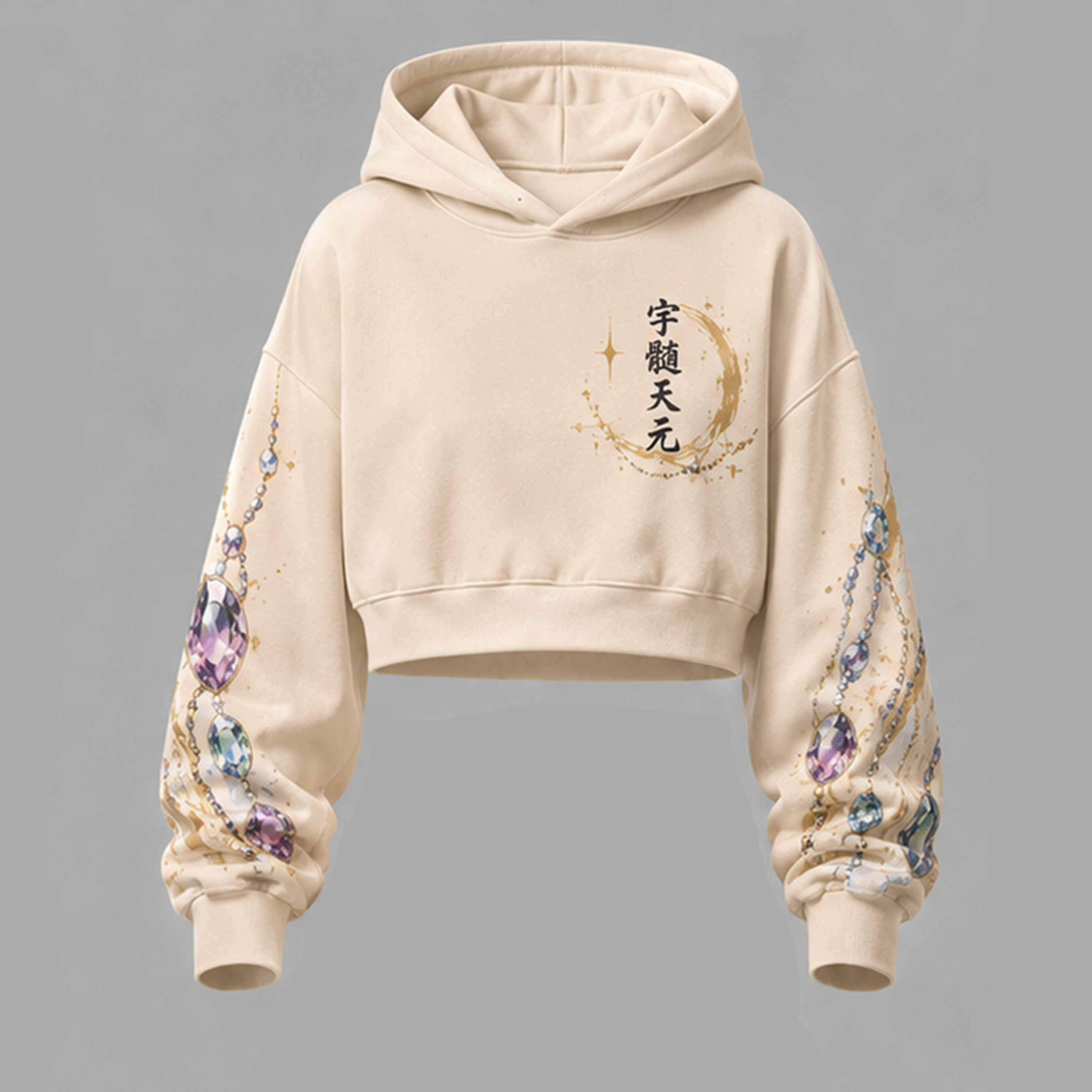 Demon Slayer Cropped Long Sleeve Hoodie & High Waist Jogger Pants Two Piece TeeThreads Sustain the Scene with Custom Apparel