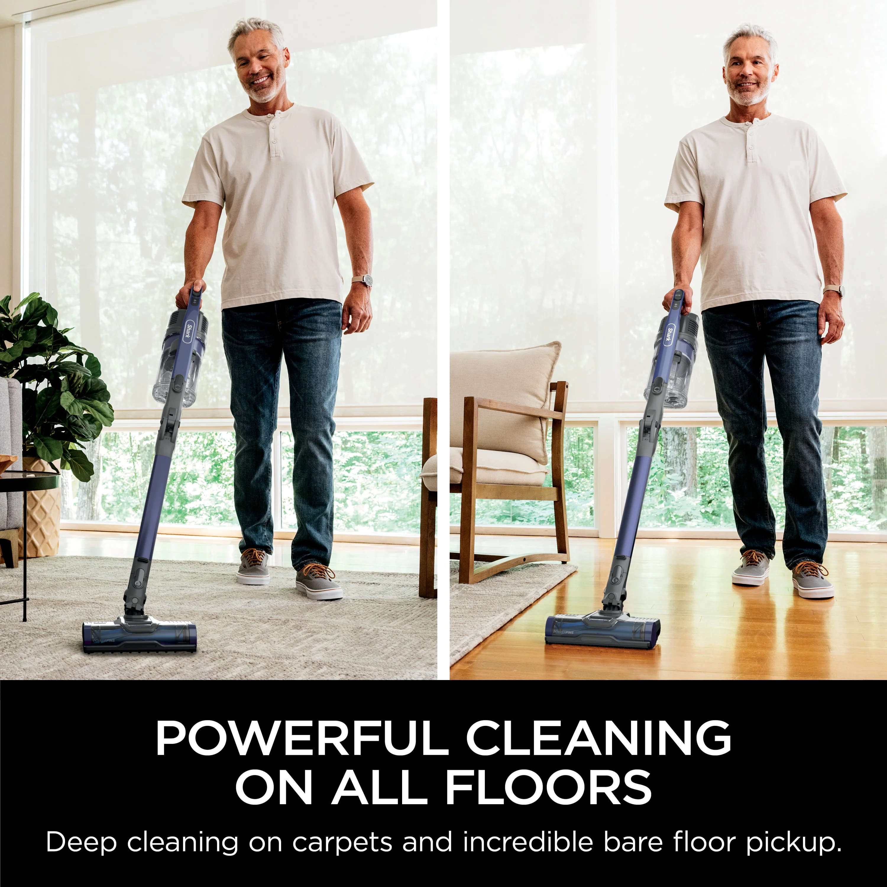 Shark Pet Pro Cordless Stick Vacuum with MultiFLEX, Blue, IZ340H - Image 2