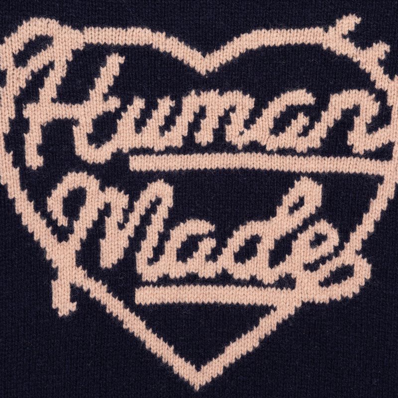 HUMAN MADE HEART KNIT SWEATER
